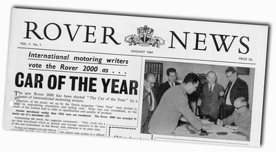 Car of the Year Rover News