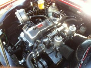 Rover P6 2000 TC engine