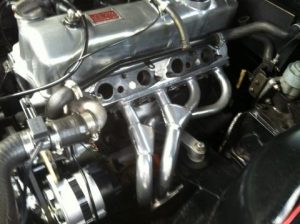 Rover P6 TC exhaust manifold